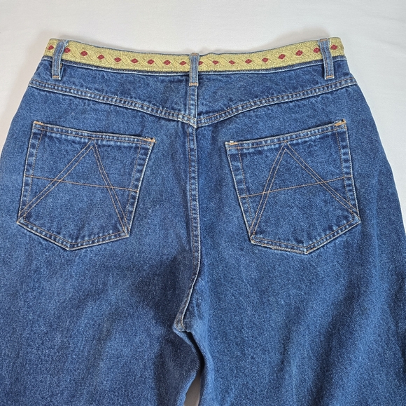 Paul Harris womens 5 pocket jeans with decorative size 14_ - Picture 1 of 16